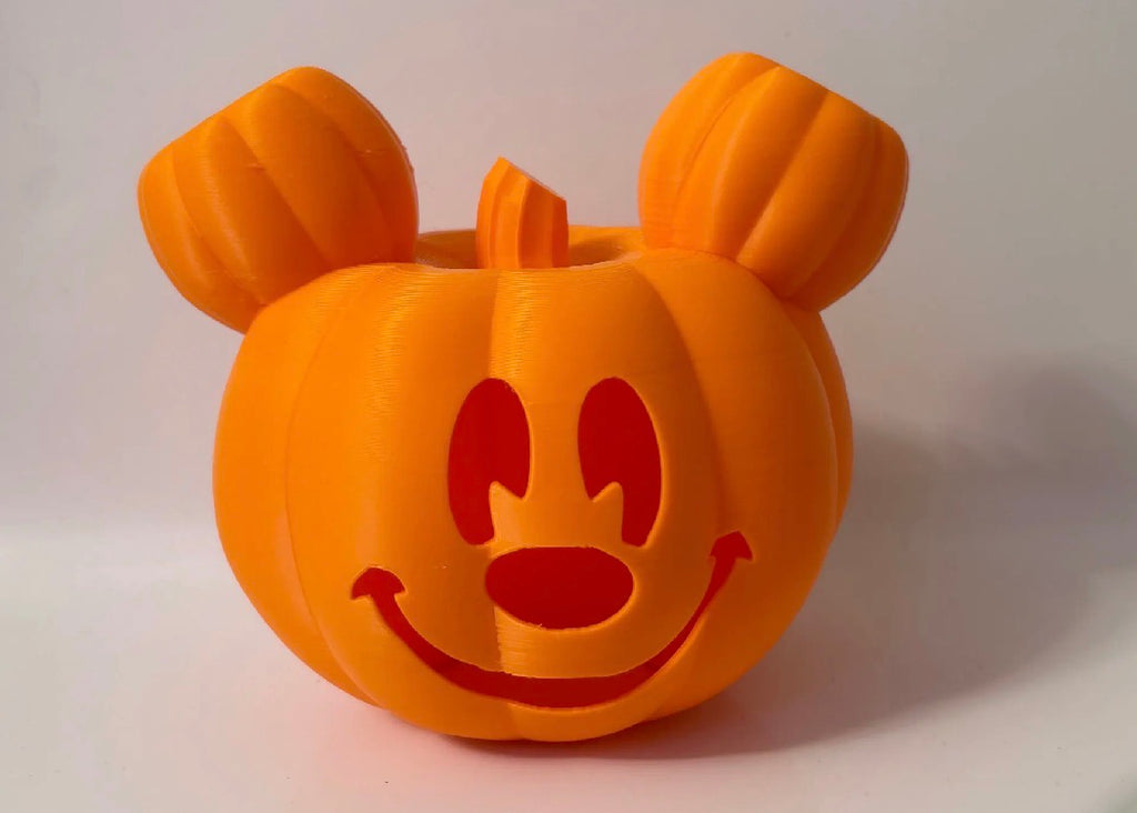 Round-Eared Jack-O'-Lantern Tea Light Holder