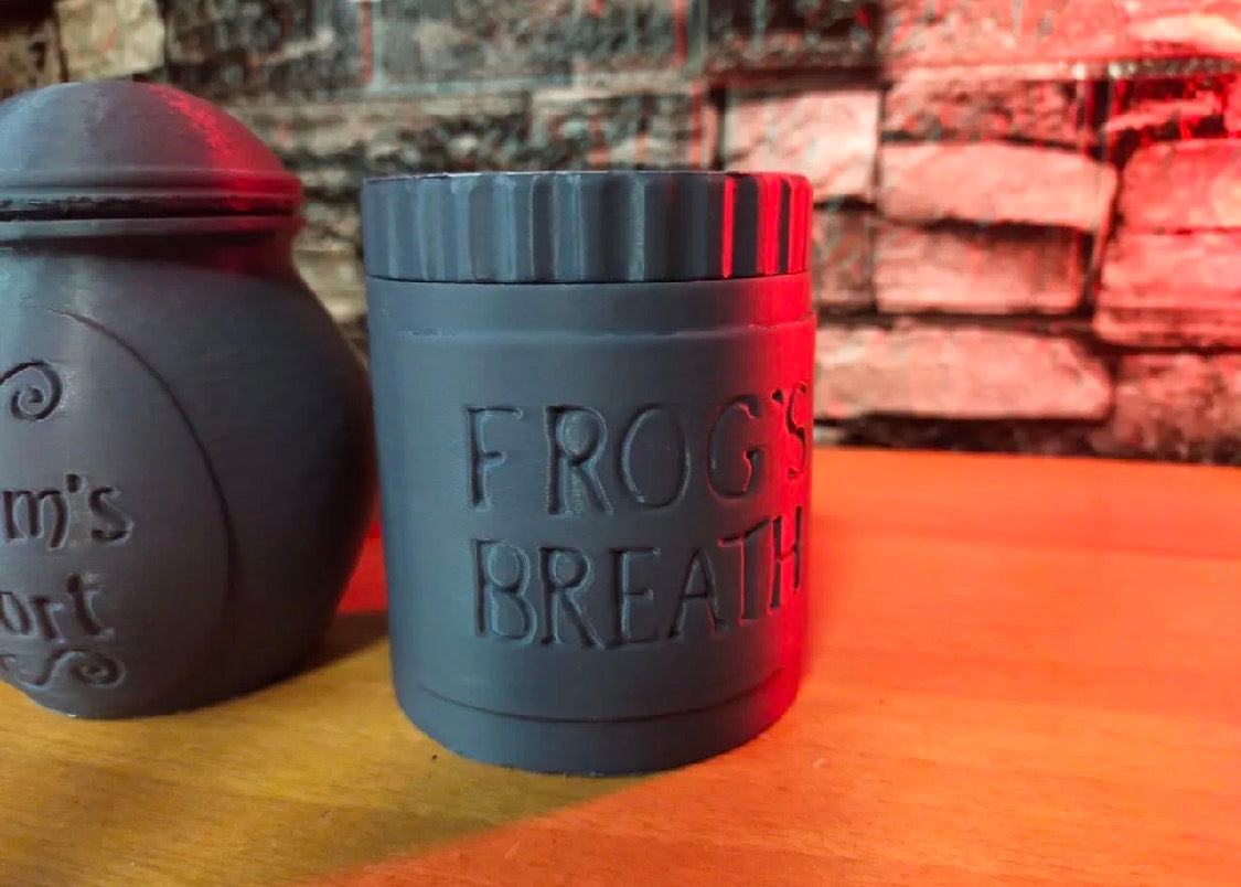 Spooky Apothecary Potion Jar Set — Set of 3