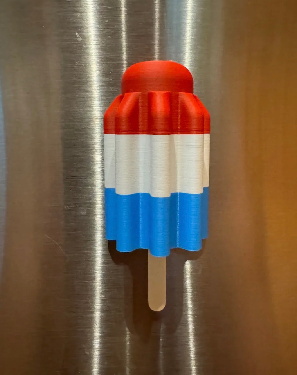 Patriotic Popsicle Refrigerator Magnet