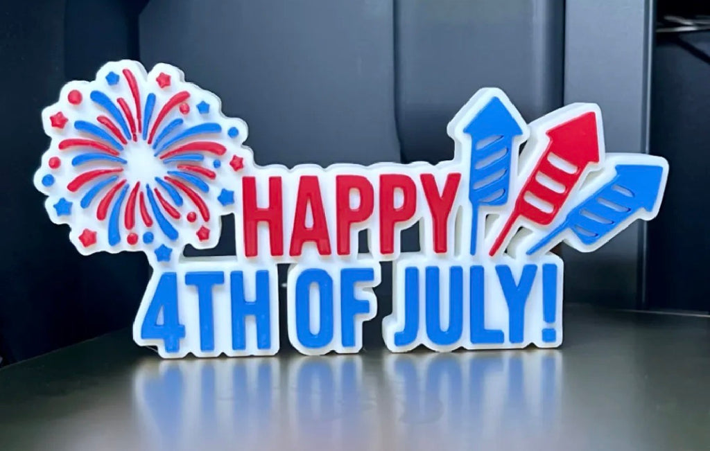Happy 4th of July Sign