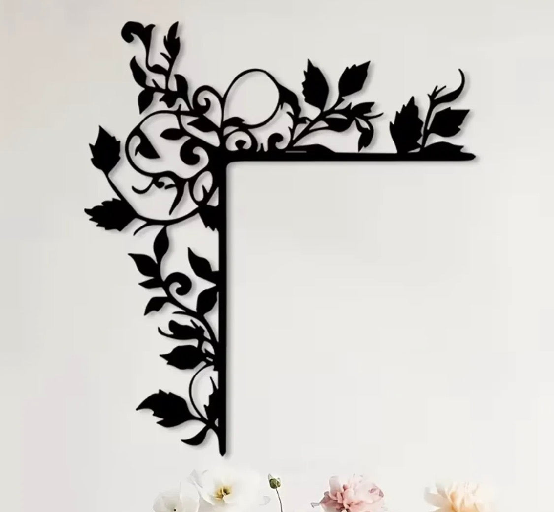 Floral Vine Door Corner Decoration