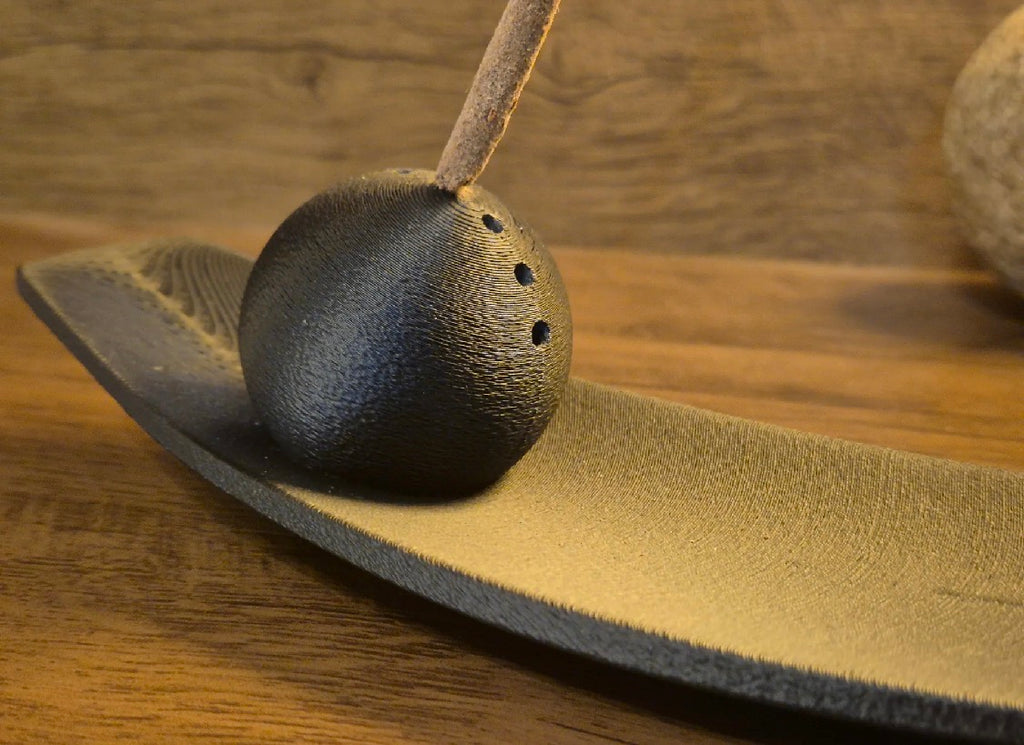 Orb Incense Burner with Ash Catcher Tray
