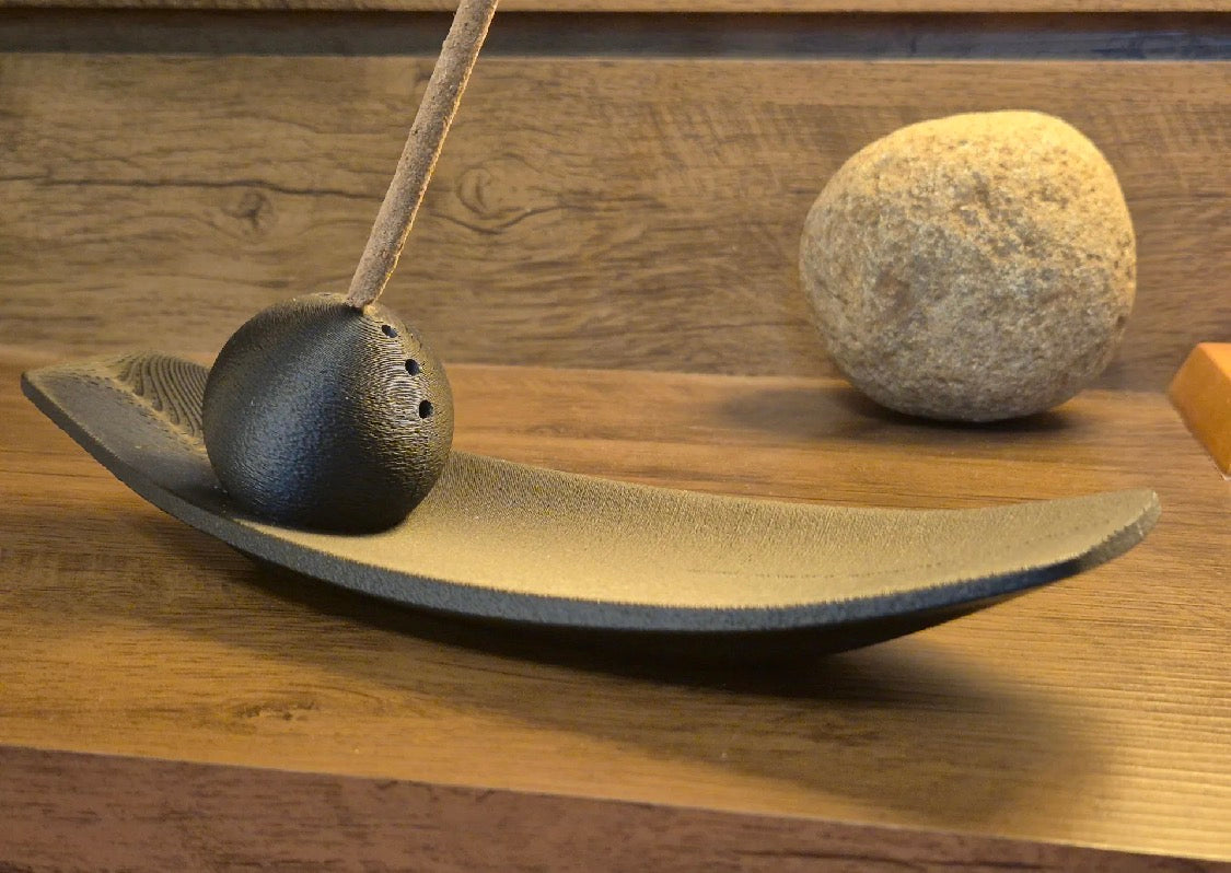 Orb Incense Burner with Ash Catcher Tray