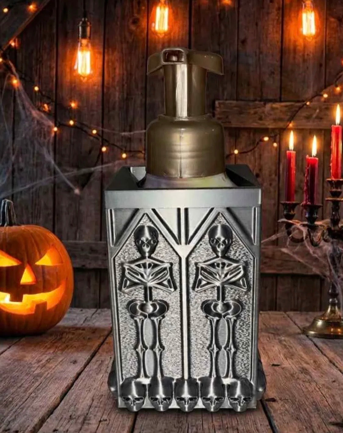 Gothic Skeleton Bath & Body Works Soap Holder
