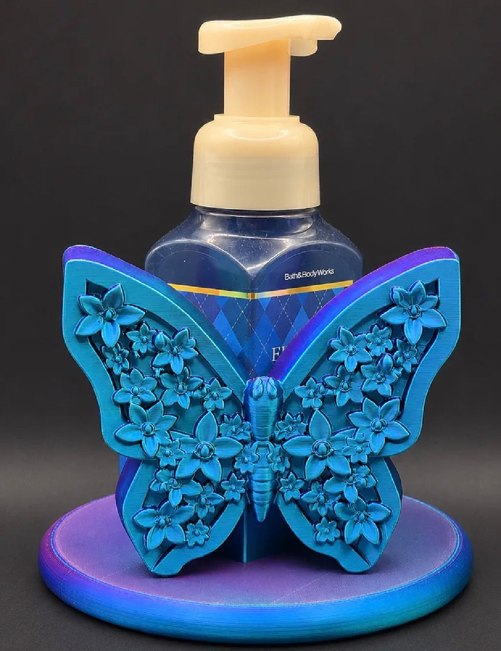 Floral Butterfly Bath & Body Works Soap Holder