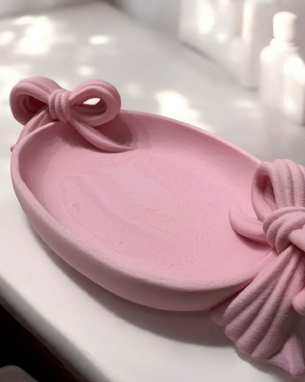 Bow Bowl Trinket Dish & Jewelry Holder