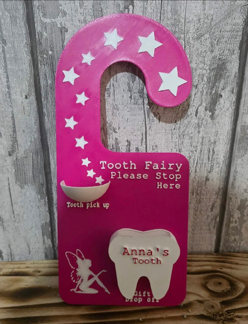 Personalized Tooth Fairy Door Hanger