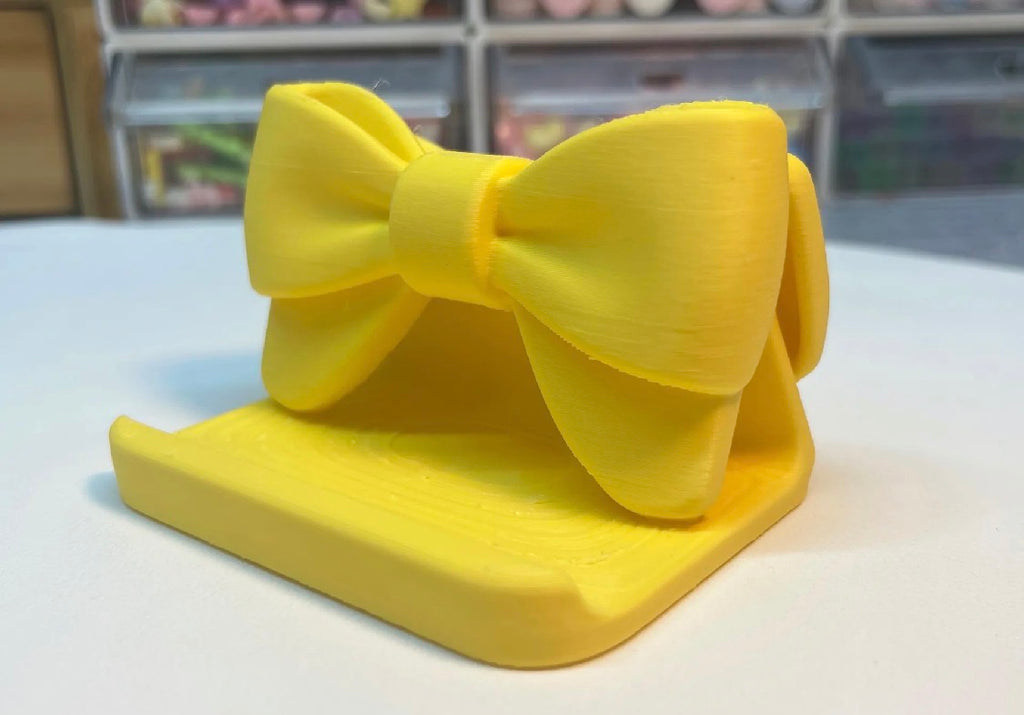 Bow Phone Stand — Coquette Aesthetic Phone Holder