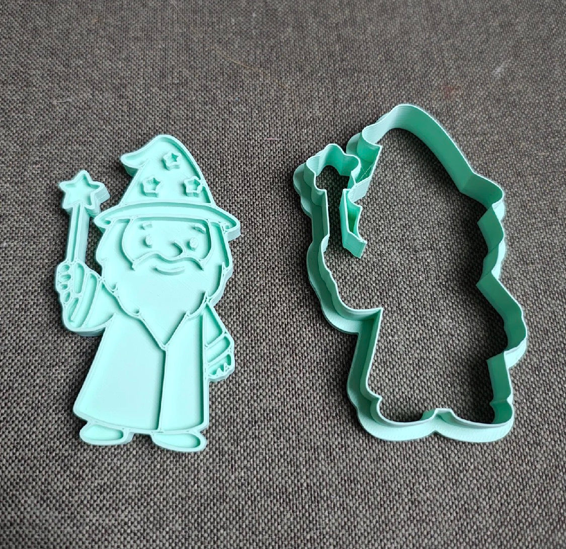 Fantasy Fairy Tale Cookie Cutter Set — 3D Printed Set of 5