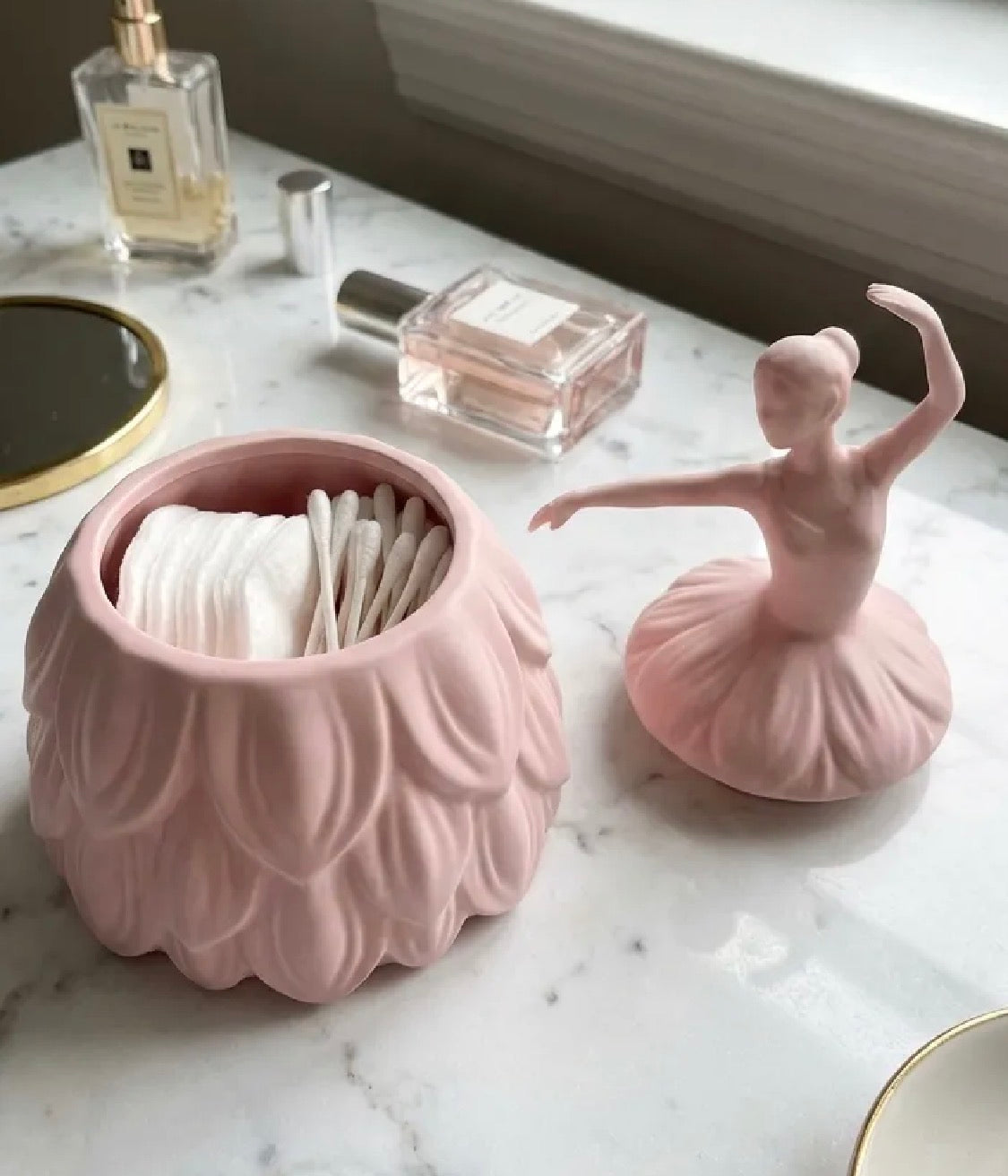 Ballerina Trinket Box — 3D Printed Jewelry & Vanity Storage