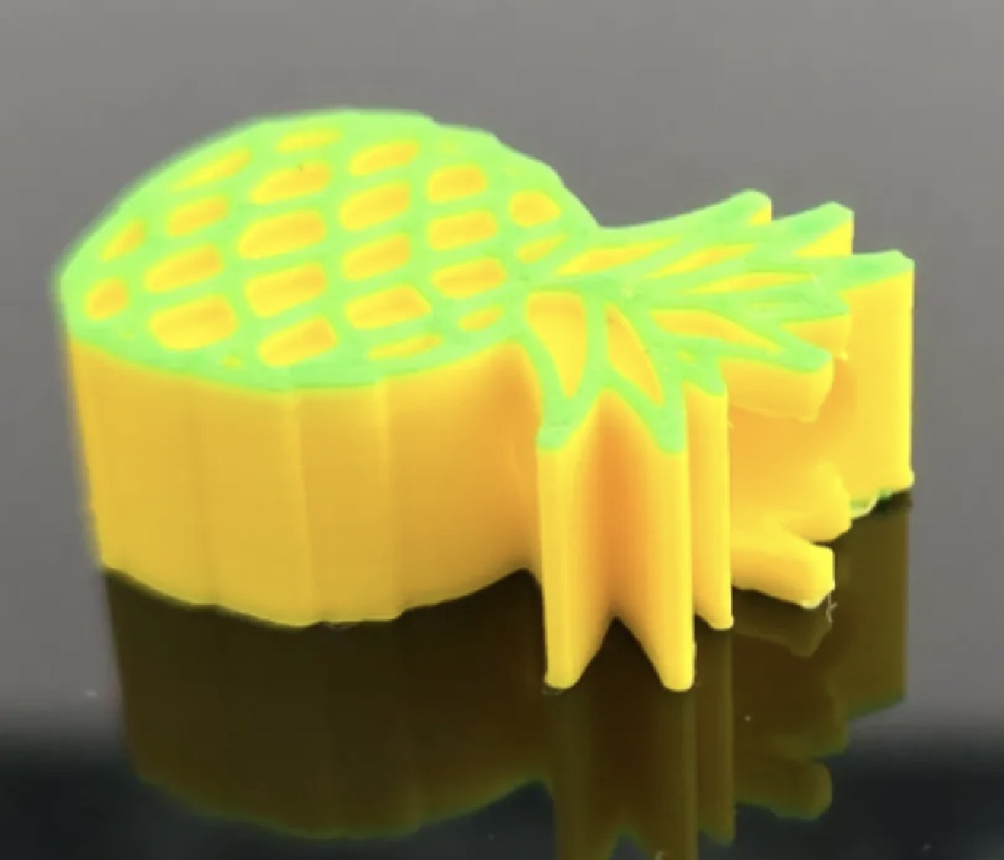 Pineapple Straw Topper — 3D Printed (Cup Sold Separately)
