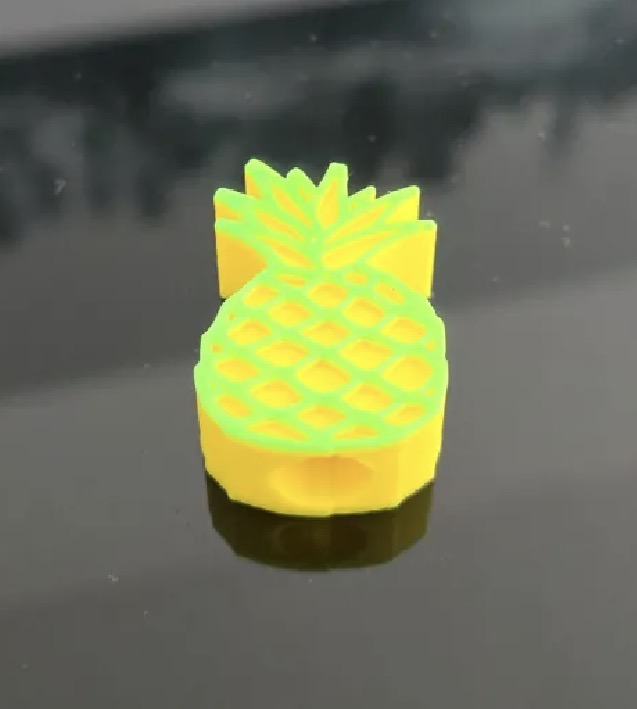 Pineapple Straw Topper — 3D Printed (Cup Sold Separately)