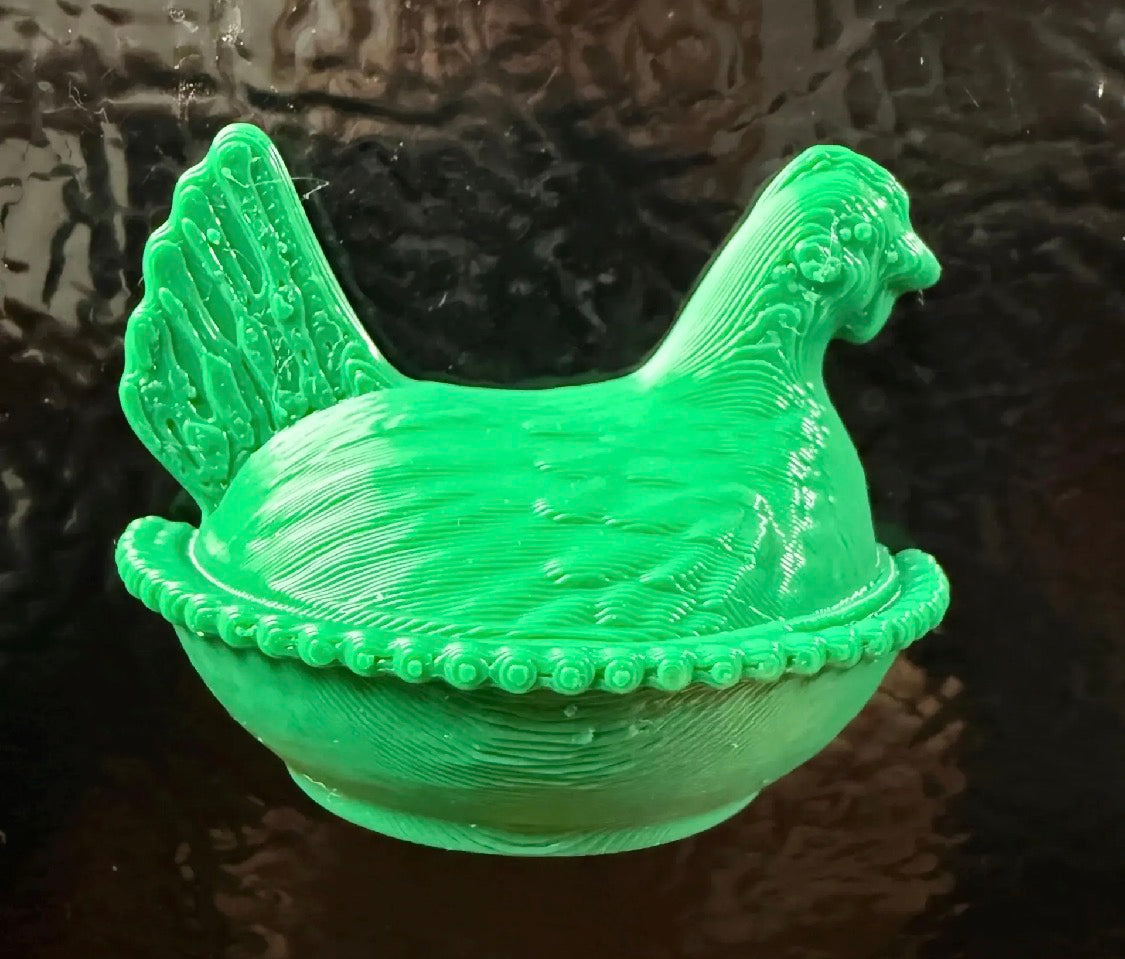 Hen on Nest Magnet