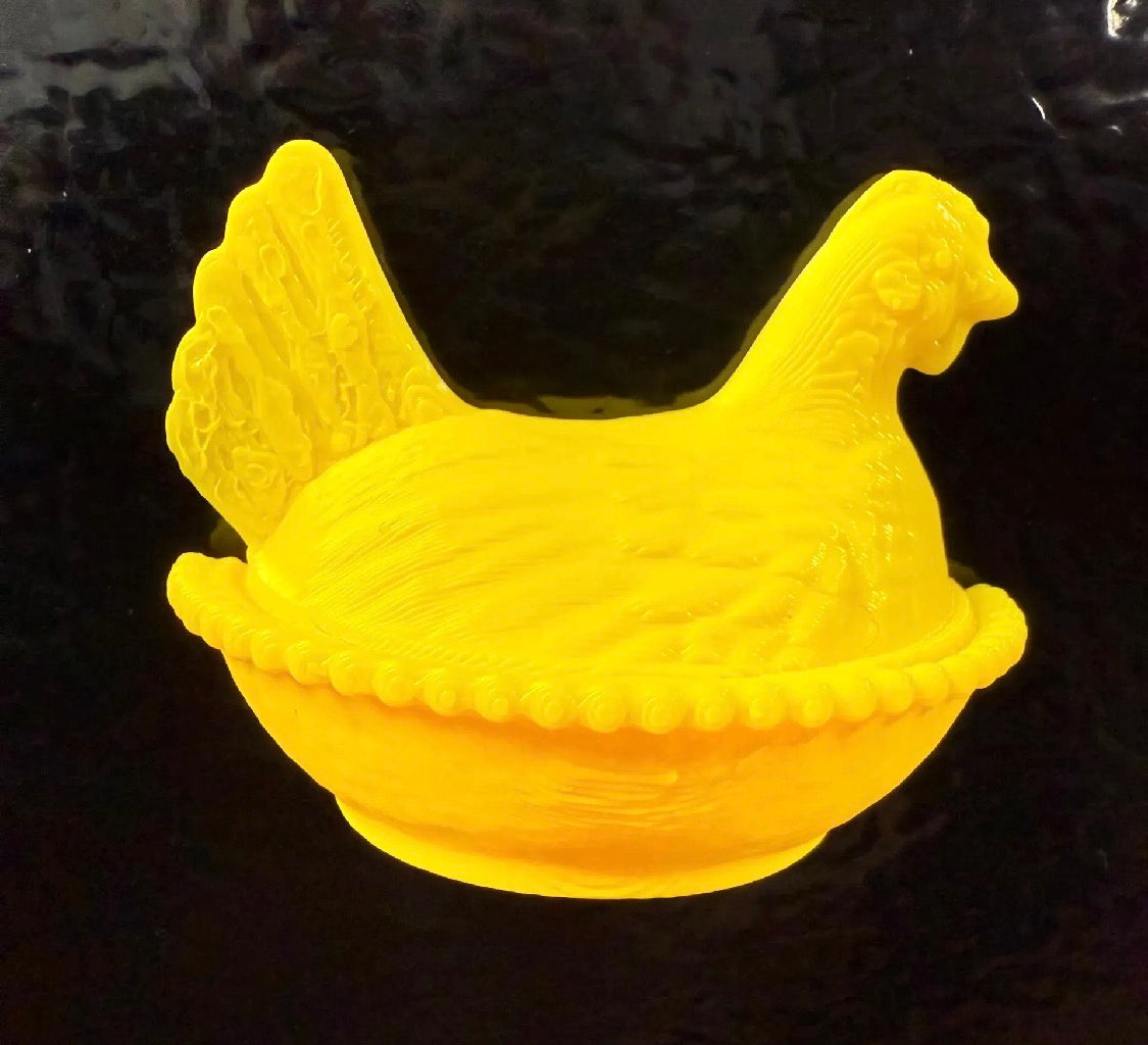 Hen on Nest Magnet