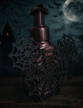 Spiderweb Soap Dispenser Holder | Halloween Bathroom Decor
