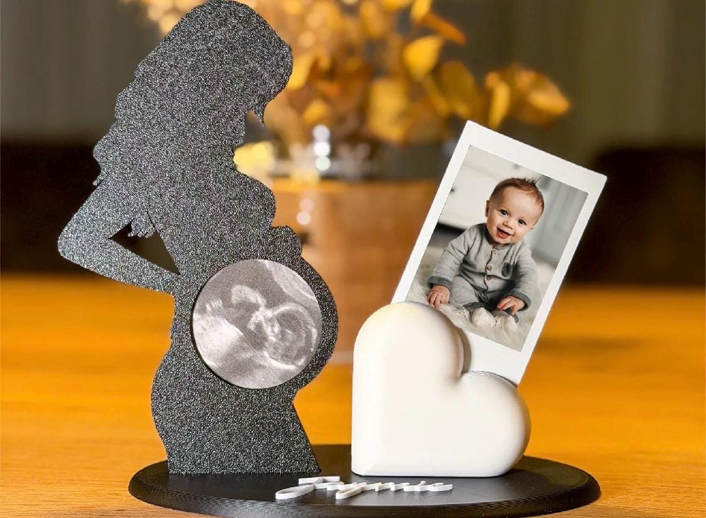 Pregnancy Ultrasound & Baby Photo Keepsake Display