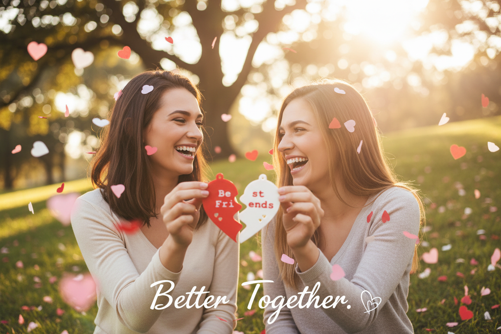 Best Friends Keychain Ad