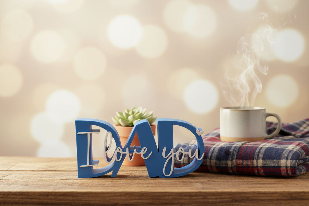 DAD I Love You Styled Photo