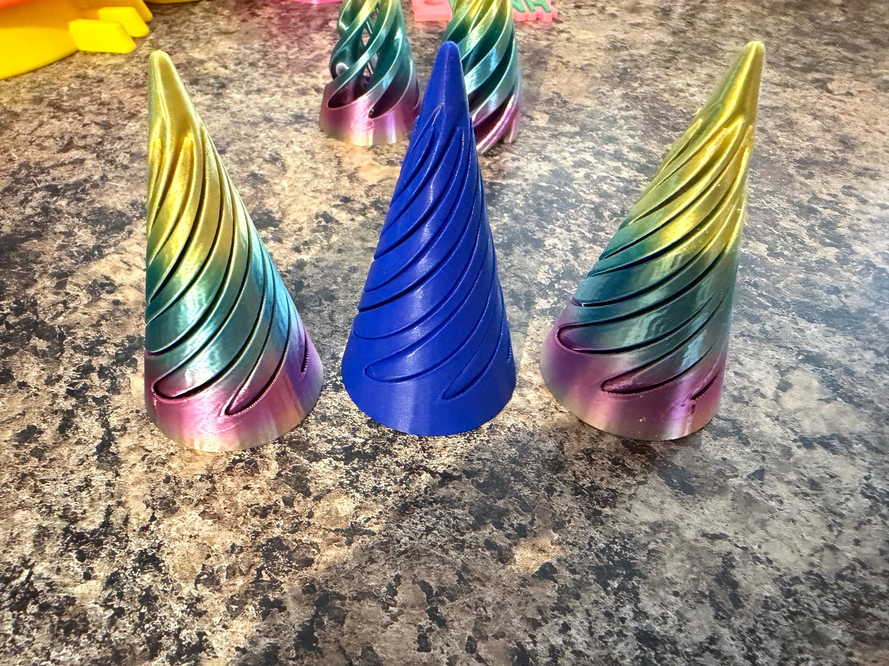 Interlocking Fidget Spinners — 3D Printed Multi-Color Fidget Toy