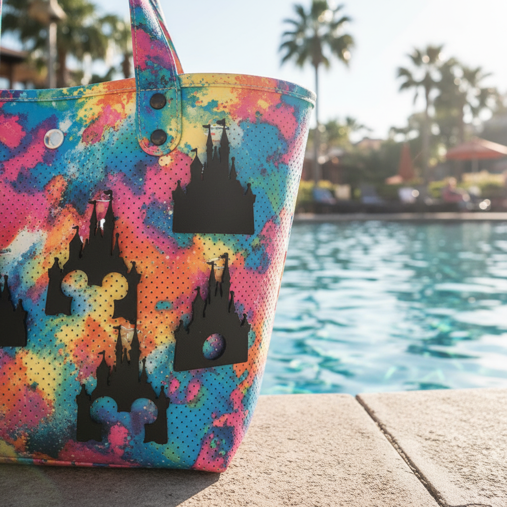 Disney Castle Bogg Bag Charm Upgraded Photo