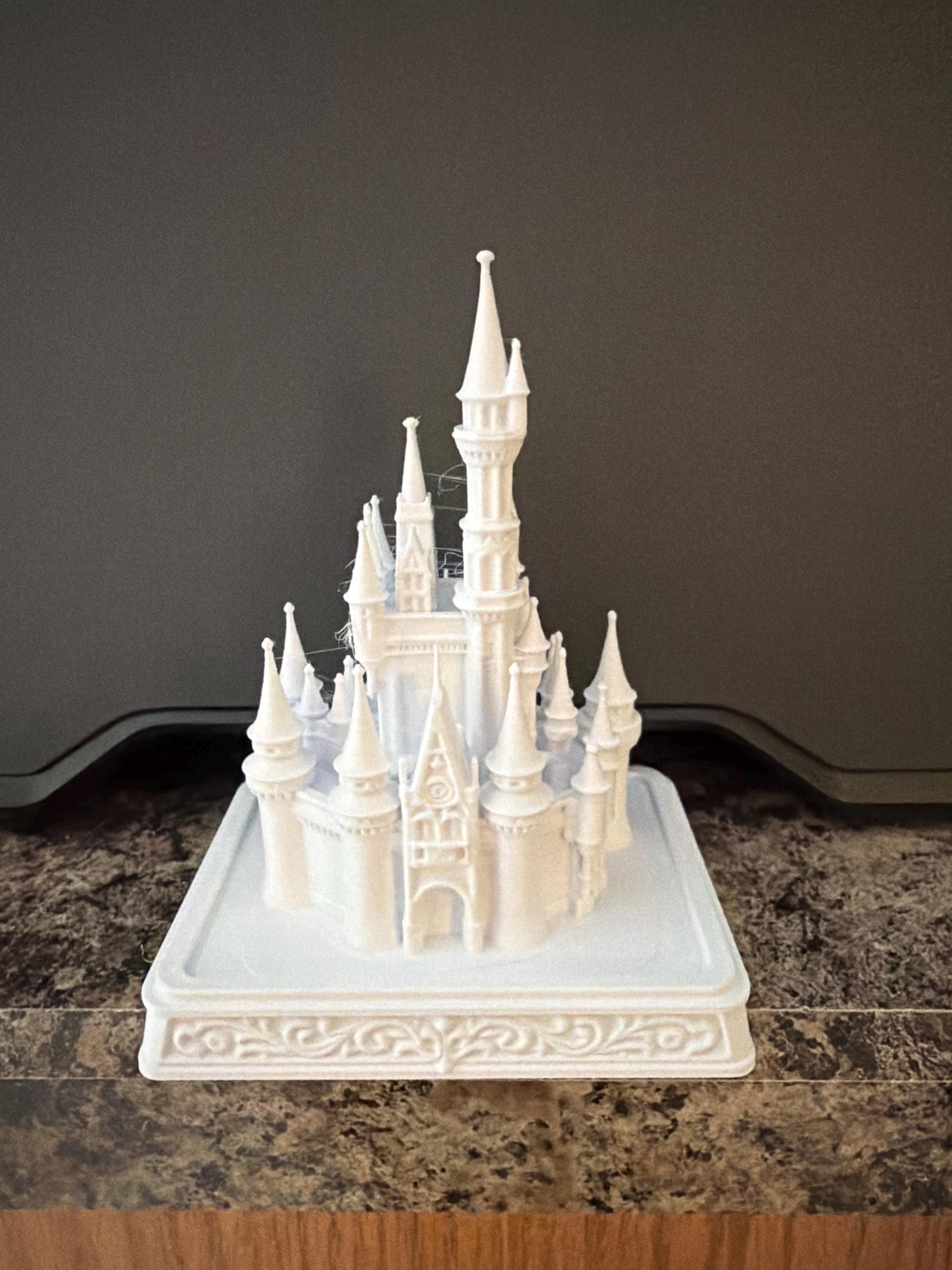 Replica Disney Cinderella Caatle with tea light