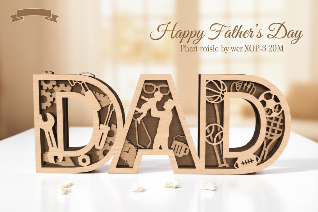 Father's Day DAD Sign Ad