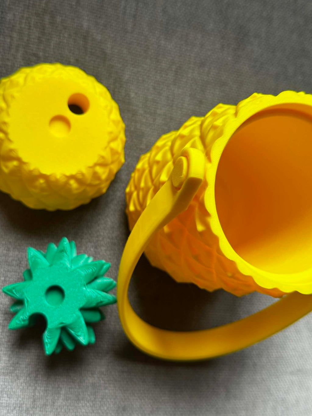 Pineapple 12oz Can Holder — 3D Printed