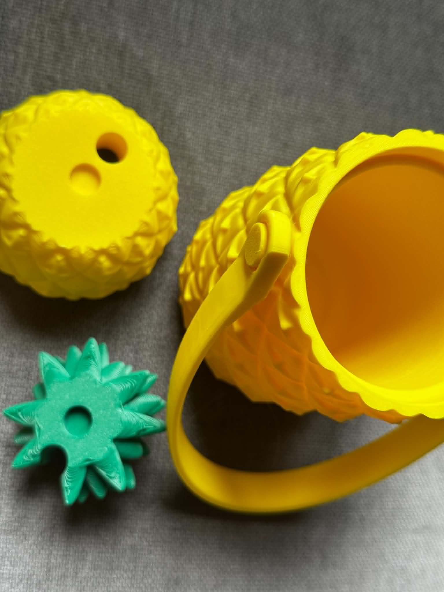 Pineapple 12oz Can Holder — 3D Printed