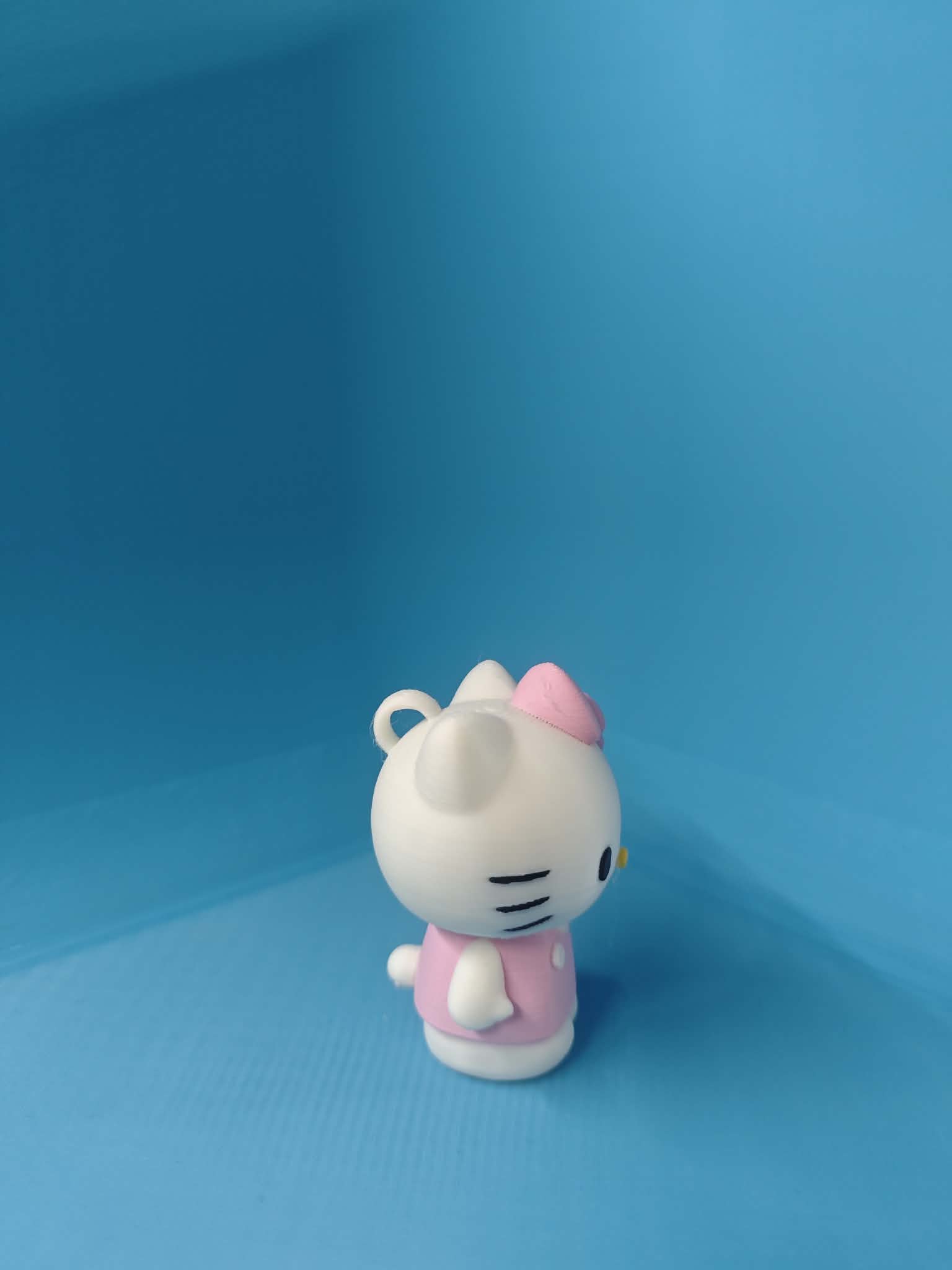 Hello Kitty Keychain Figurine – 3D Printed