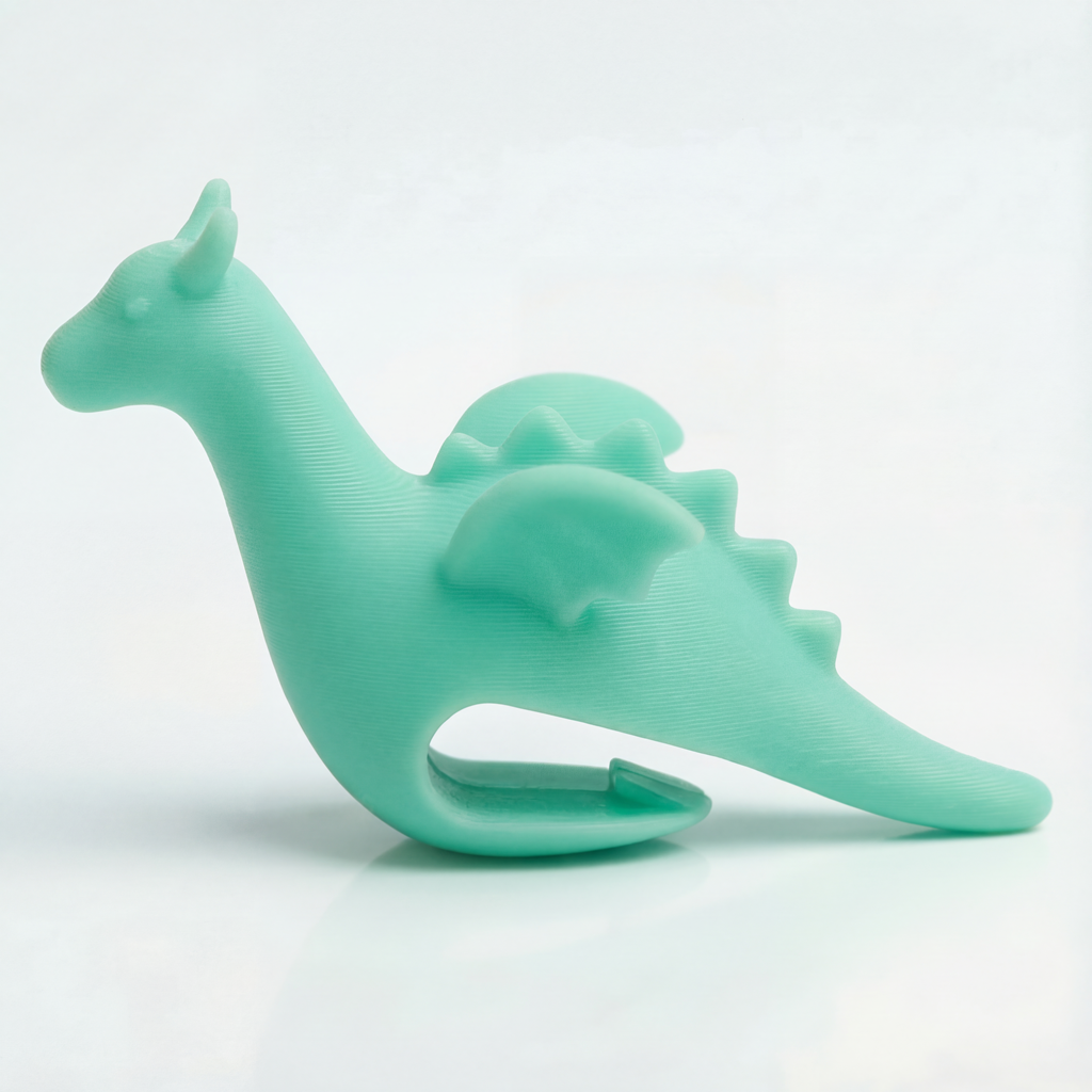 Teal to purple ombre unicorn tea bag cup holder