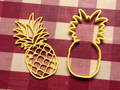 Pineapple Cookie Cutters — Set of 2